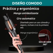 مكواة تجعيد الشعر الاحترافية الأوتوماتيكية VGR V-581 210°C أسود