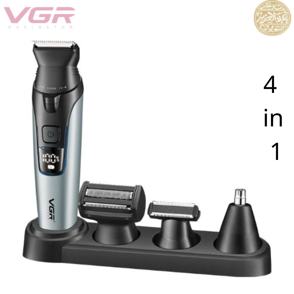 ماكينة حلاقة الشعر الاحترافية VGR V-634 للرجال 4 في 1