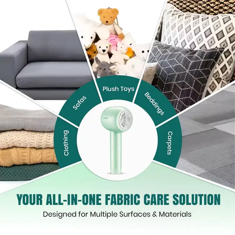 جهاز إزالة الوبر الاحترافي  للملابس القابل لإعادة الشحن VGR V-813