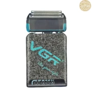 ماكينة حلاقة  احترافية V-374 من في جي ار مع قابلة للشحن مع كابل USB (اسود)