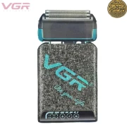 ماكينة حلاقة  احترافية V-374 من في جي ار مع قابلة للشحن مع كابل USB (اسود)