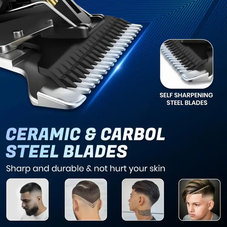 VGR V-942 - ماكينة حلاقة كهربائية احترافية. قابله للشحن للرجال