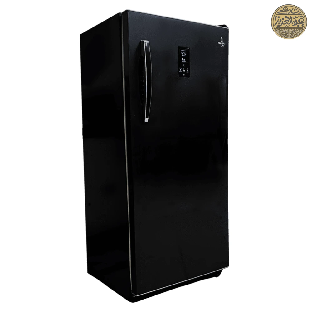 ديب فريزر رأسي الاسكا، نوفروست 5 درج ، اسود - UP180NF Digital