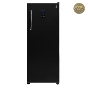 ديب فريزر رأسي الاسكا، نوفروست 6  درج ، اسود - UP200 NF Digital