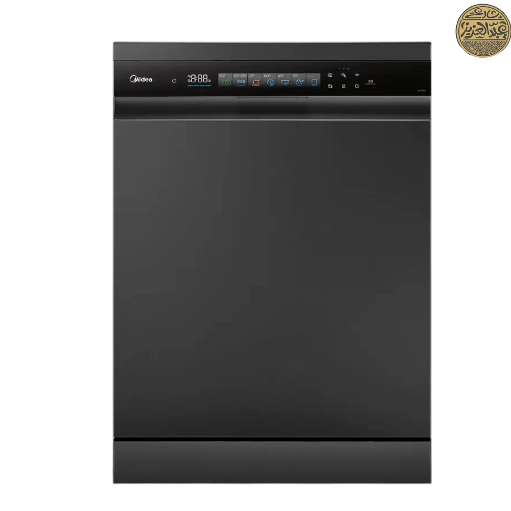 غسالة أطباق مـيديا سعـة 15فرد - موتور اتفرتر-MDWEF1533GUR(BS)-WU-EG