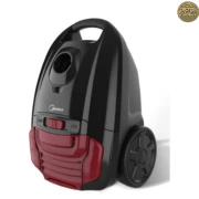 مكنسة كهربائية ميديا 1800 واط 16 أمبير 3 لتر - أسود/احمر