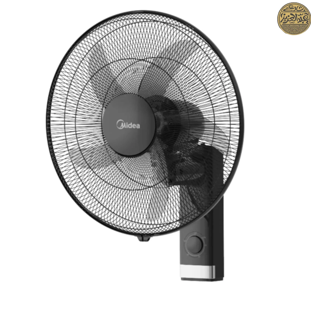 مروحة حائط  ميديا 18 بوصه  بشبك معدني أسود FW45-25M-BK