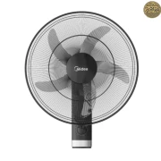 مروحة حائط  ميديا 18 بوصه  بشبك معدني أسود FW45-25M-BK