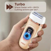 ماكينة حلاقة 3  في 1 قابلة لاعاده لشحن للنساء من في جي ار، V-762