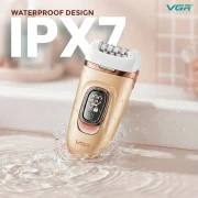 ماكينة حلاقة 3  في 1 قابلة لاعاده لشحن للنساء من في جي ار، V-762