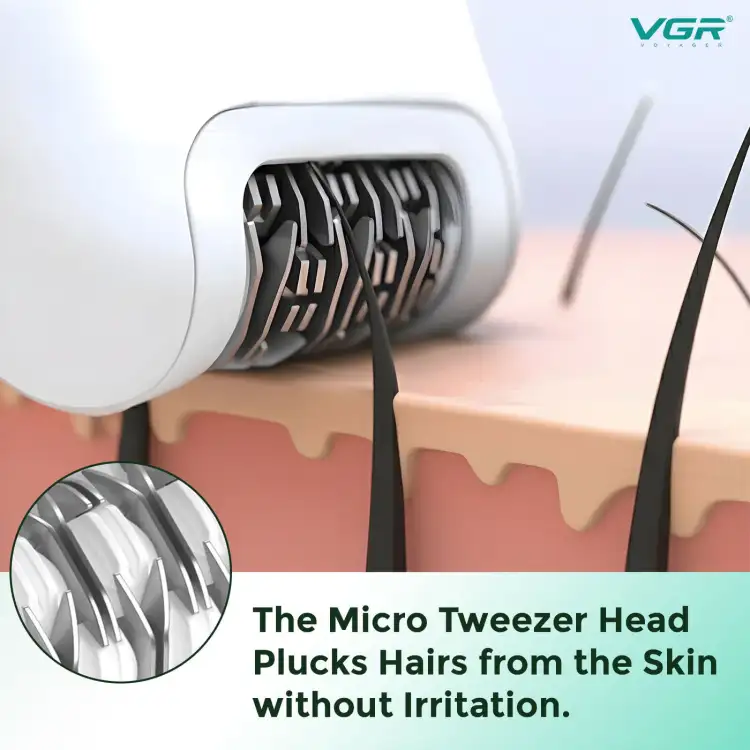 ماكينة حلاقة 3  في 1 قابلة لاعاده لشحن للنساء من في جي ار، V-762