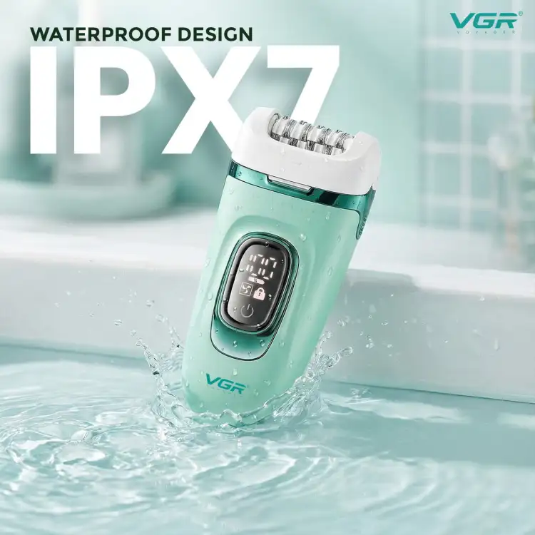 ماكينة حلاقة 3  في 1 قابلة لاعاده لشحن للنساء من في جي ار، V-762