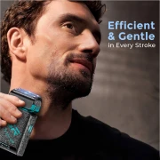 ماكينة حلاقة  احترافية V-374 من في جي ار مع قابلة للشحن مع كابل USB (اسود)