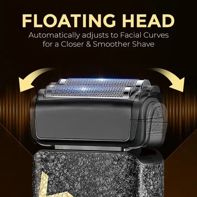 ماكينة حلاقة  احترافية V-374 من في جي ار مع قابلة للشحن مع كابل USB (اسود)