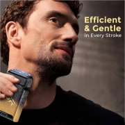 ماكينة حلاقة  احترافية V-374 من في جي ار مع قابلة للشحن مع كابل USB (اسود)