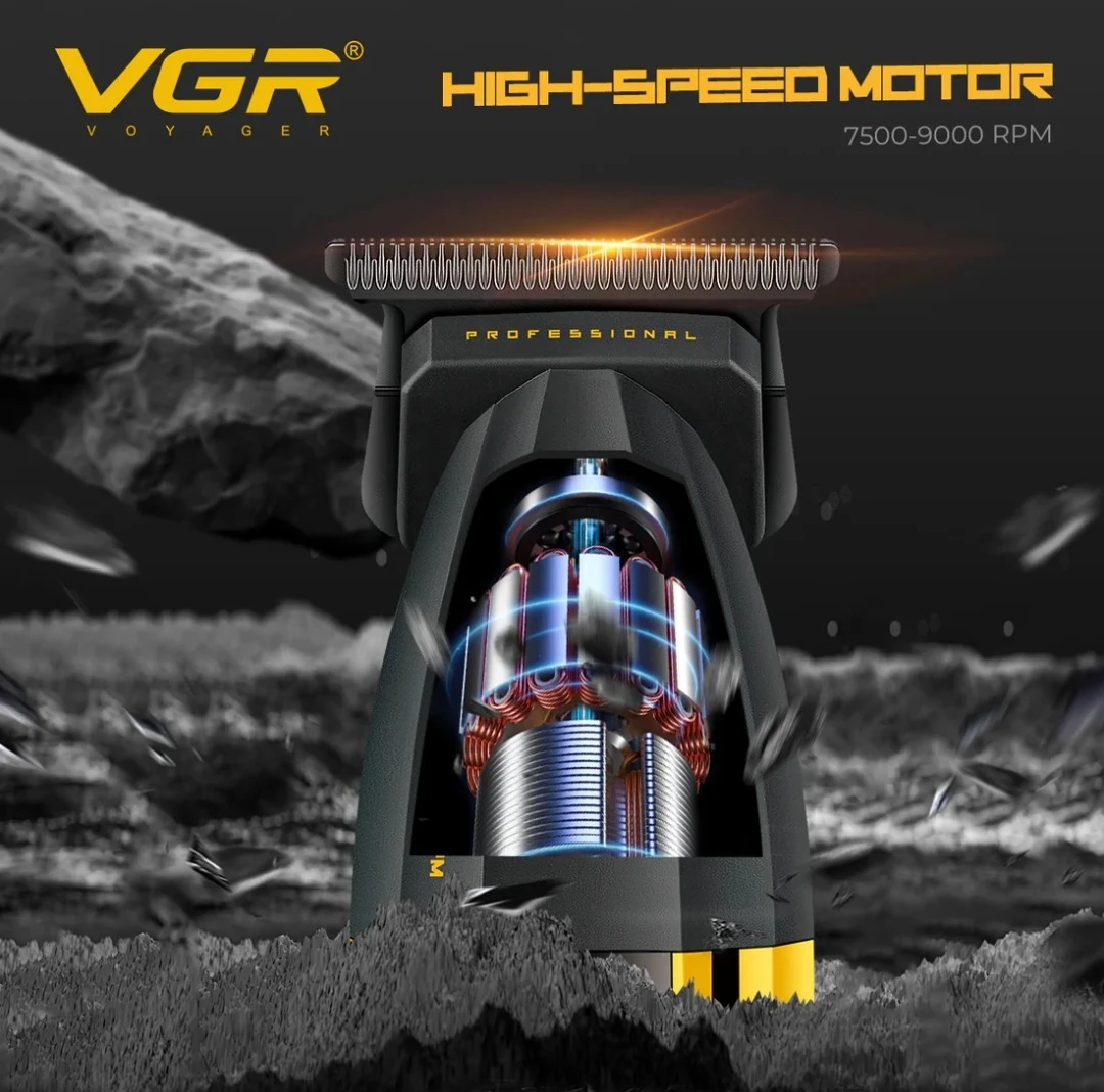 VGR ماكينة قص الشعر الاحترافية  V-285 T للرجال