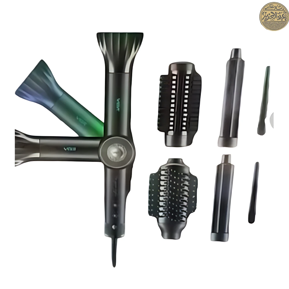 فرشاه تصفيف الشعر الاحترافي VGR V-483 بالهواء الساخن 5 في 1