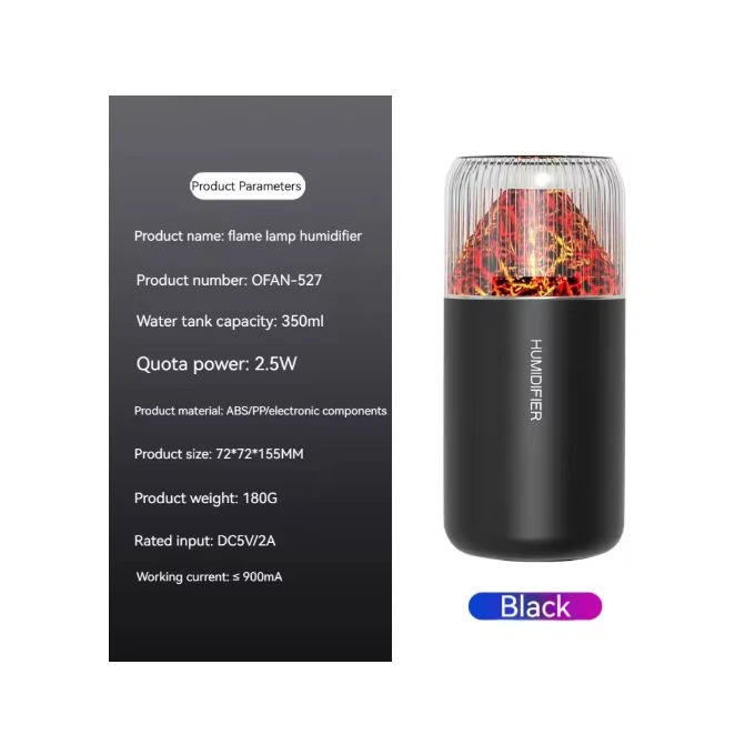 مرطب الهواء الصغير المحمول بتقنية USB