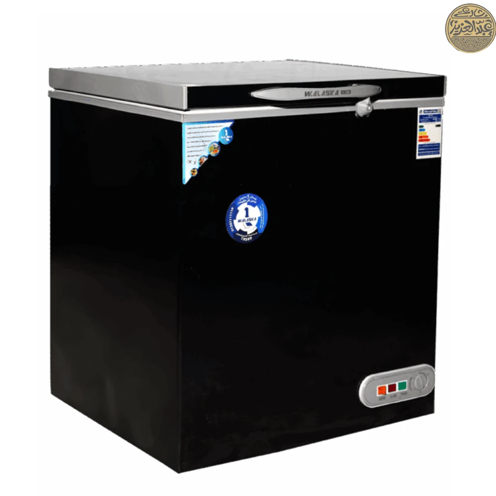 ديب فريزر أفقي 170 لتر - الاسكا - CH170 (اسود)
