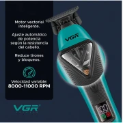 مجموعة قص الشعر الاحترافية 3 في 1، VGR V-035 S3