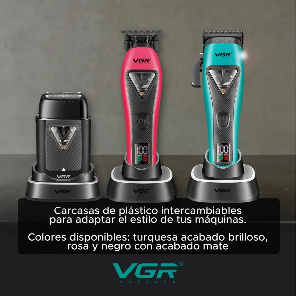 مجموعة قص الشعر الاحترافية 3 في 1، VGR V-035 S3