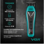 مجموعة قص الشعر الاحترافية 3 في 1، VGR V-035 S3