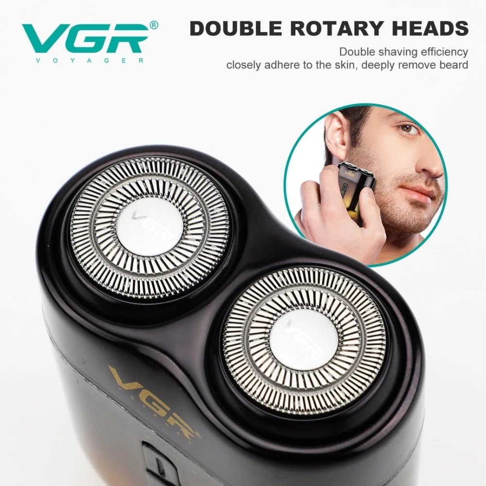 ماكينة حلاقة صغيرة احترافية للرجال v-348  مقاوم للماء VGR