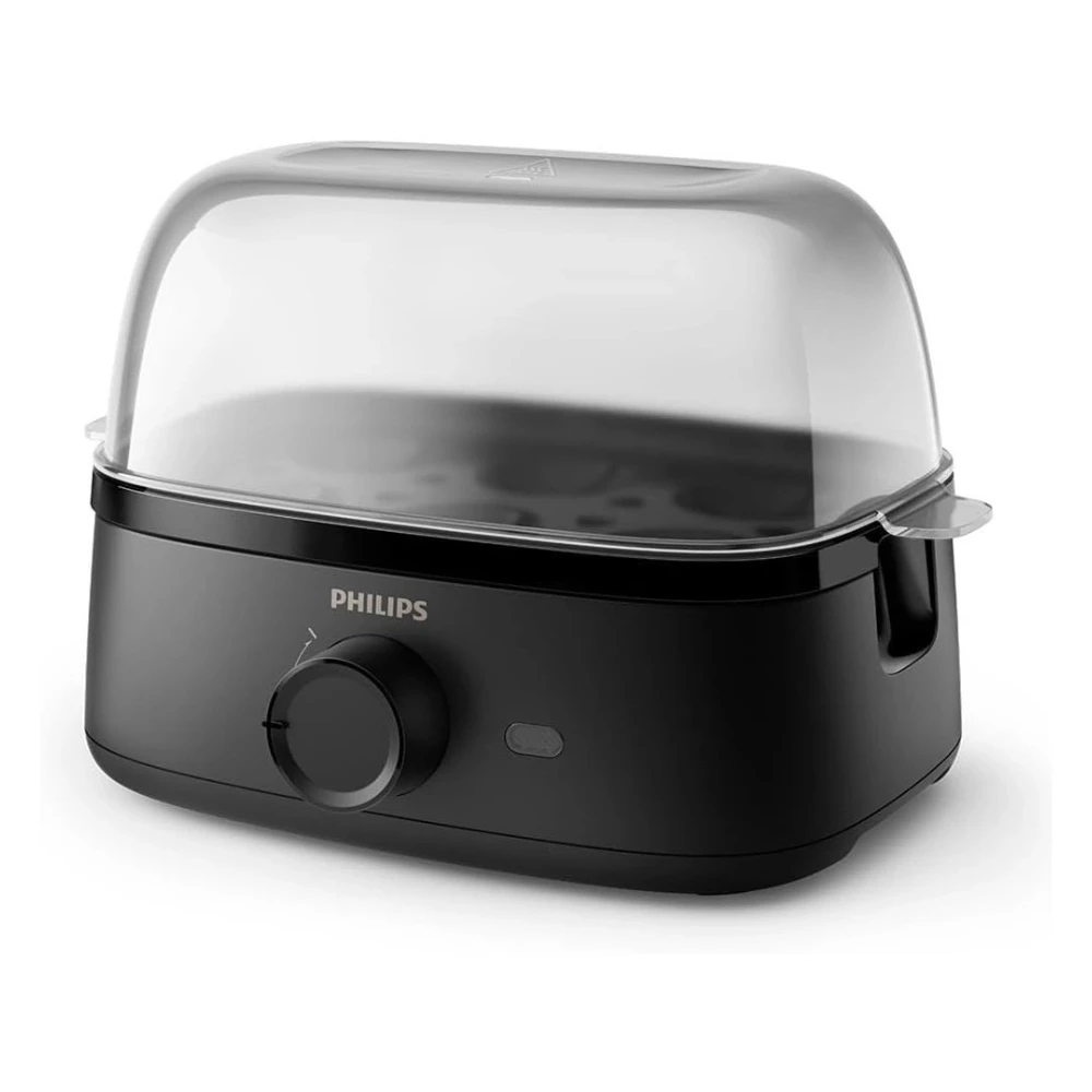 جهاز طهي البيض من فيليبس – سلسلة 3000 – 400 واط – 6 بيضات – اسود – HD9137/91