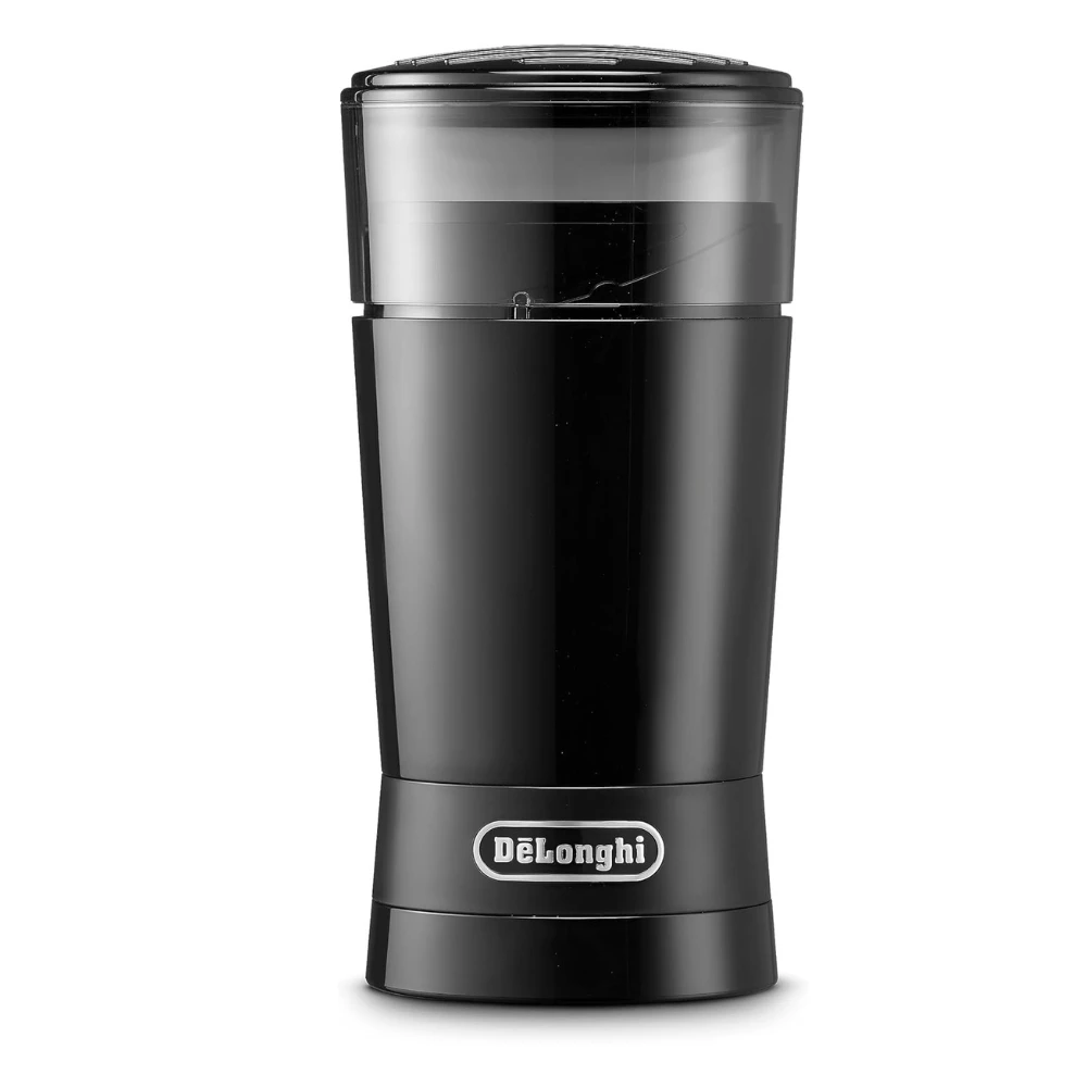 دي لونجي كيه جي 200 مطحنة حبوب القهوة الكهربائية بسعة 90 جرام وقدرة 170 وات - اسود
