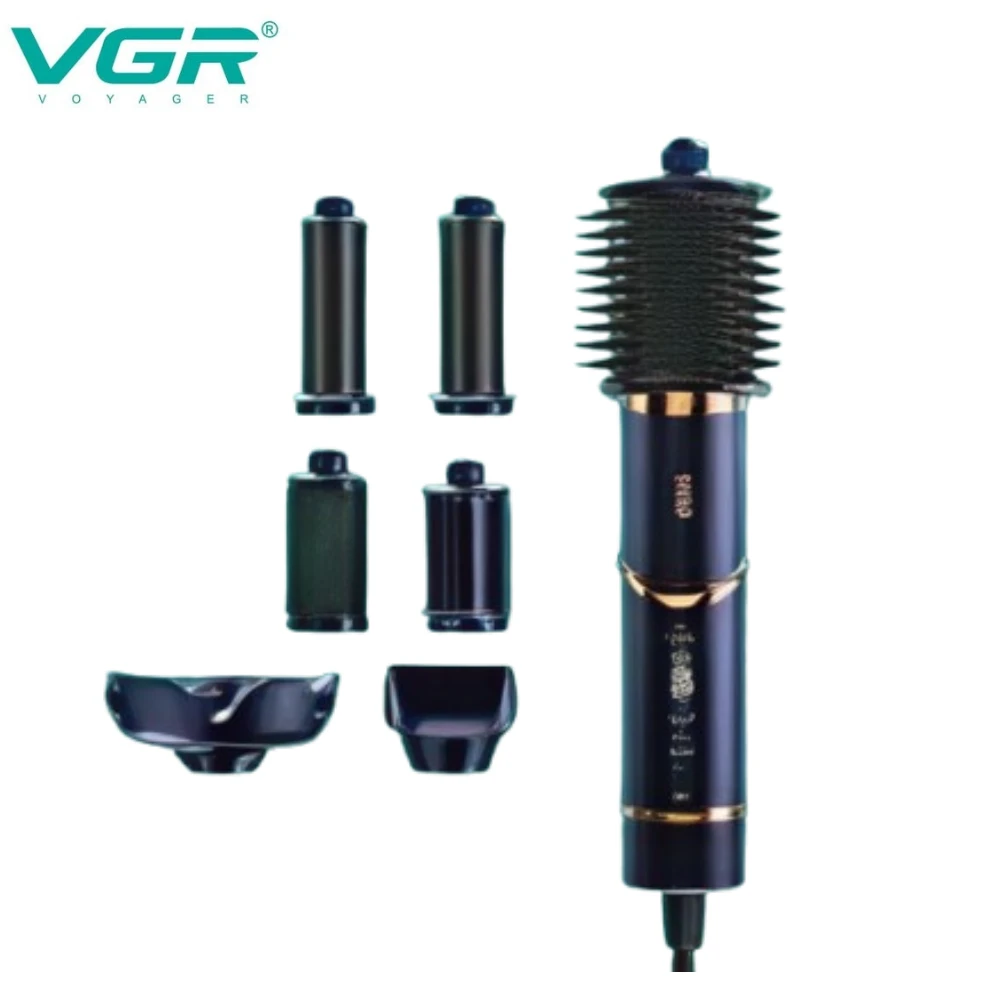 فرشاه تصفيف الشعر الاحترافي VGR V-481  بالهواء الساخن 6  في 1