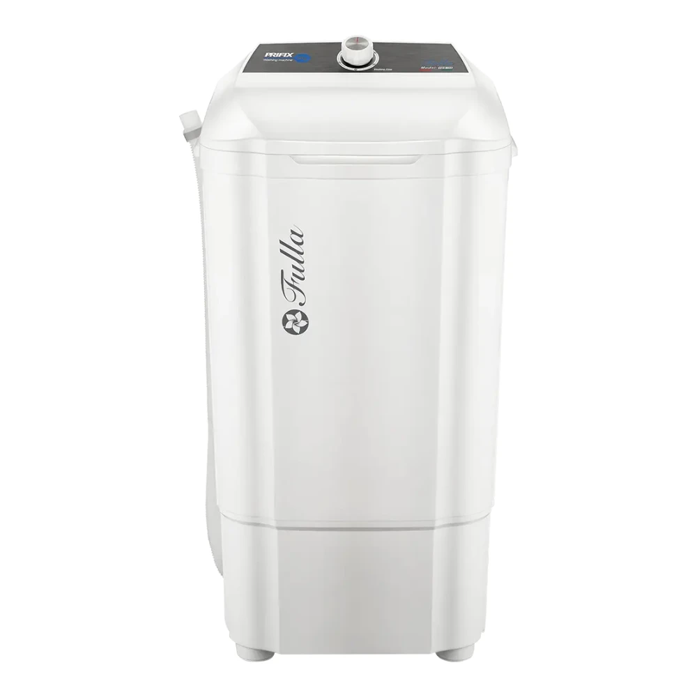 غسالة فلة بريفيكس حوض واحد، سعة 6 كجم، FWM106 - ابيض