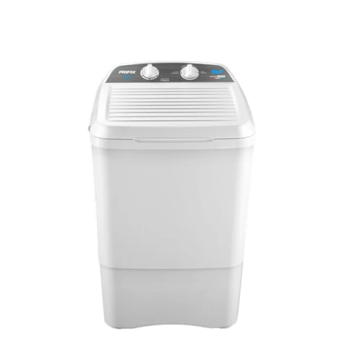 غسالة بريفكس .حوض واحد. سعه 10 كجم.لون ابيض