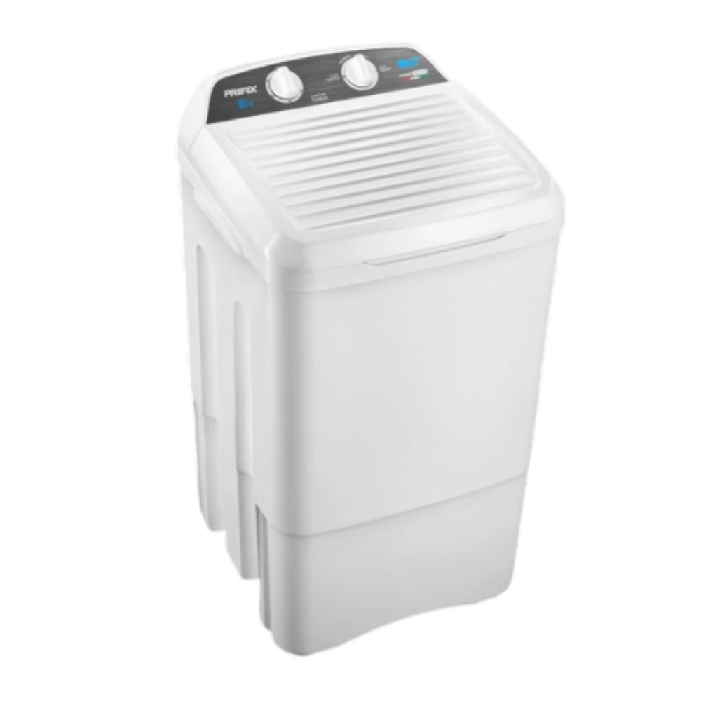 غسالة بريفكس .حوض واحد. سعه 10 كجم.لون ابيض