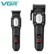 مجموعة ماكينات حلاقة الشعر V-600B+V-900B الاحترافية VGR