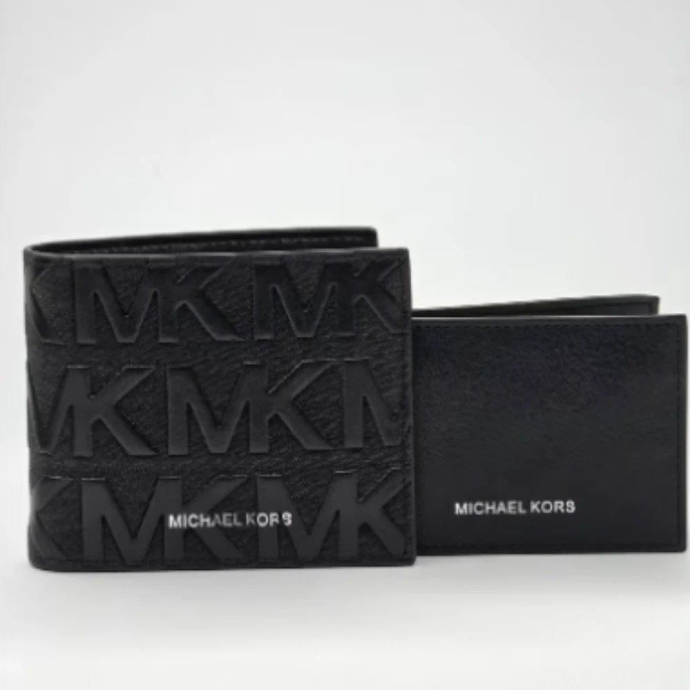 محفظة مايكل كورس للرجال - لون اسود