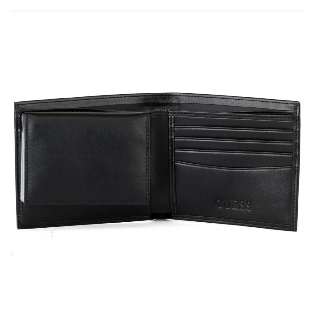محفظة رجالية من جس - جلد طبيعي _  لون أسود