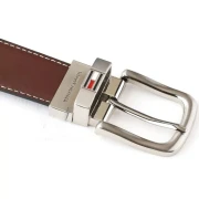 حزام رجالي من تومي هيلفجر - جلد طبيعي