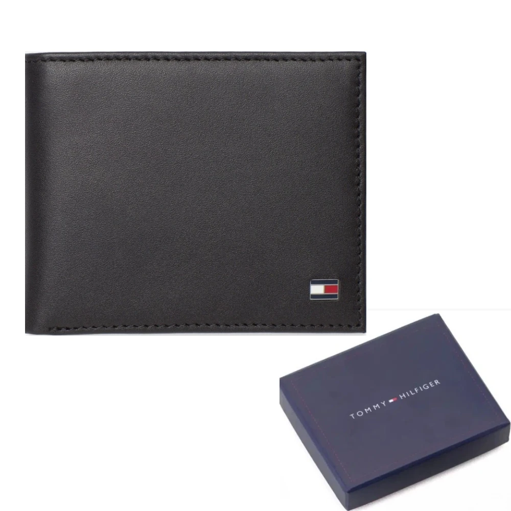 محفظة تومي هيلفيغر للرجال لون اسود