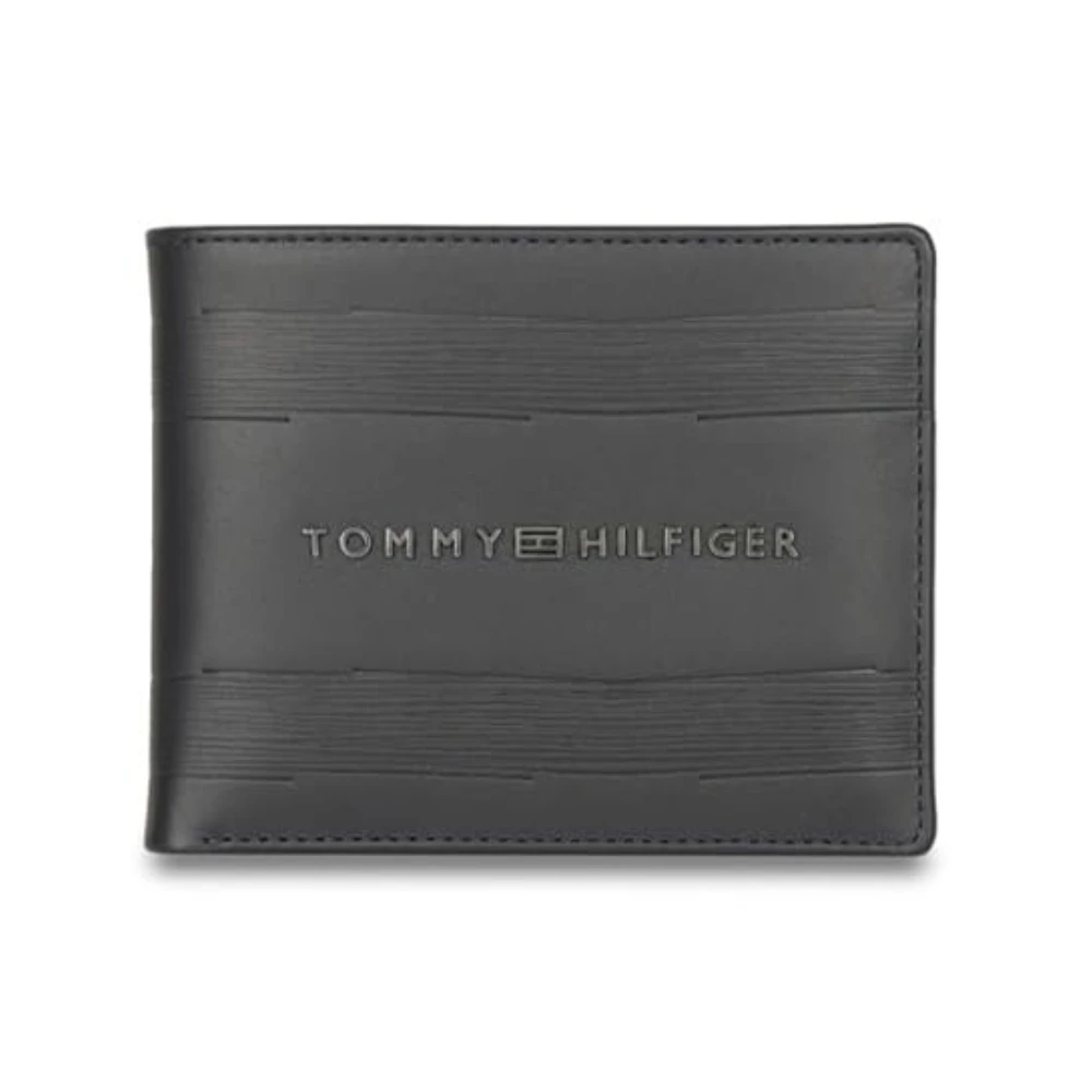 محفظة تومي هيلفيغر للرجال - لون اسود