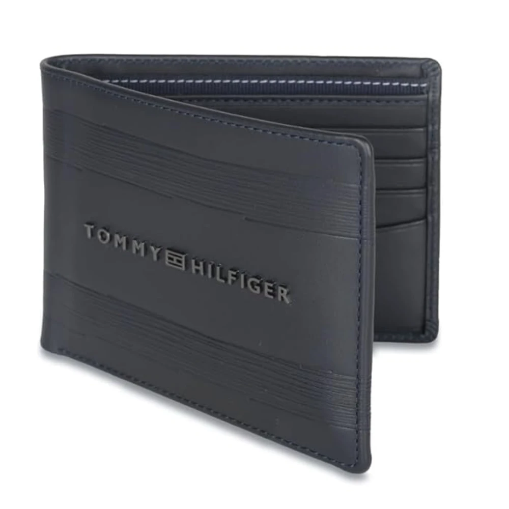 محفظة تومي هيلفيغر للرجال - لون اسود