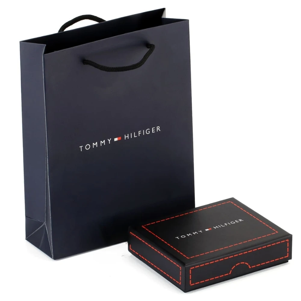 محفظة تومي هيلفيغر للرجال - لون جملي