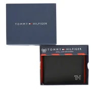 محفظة تومي هيلفيغر للرجال - لون اسود