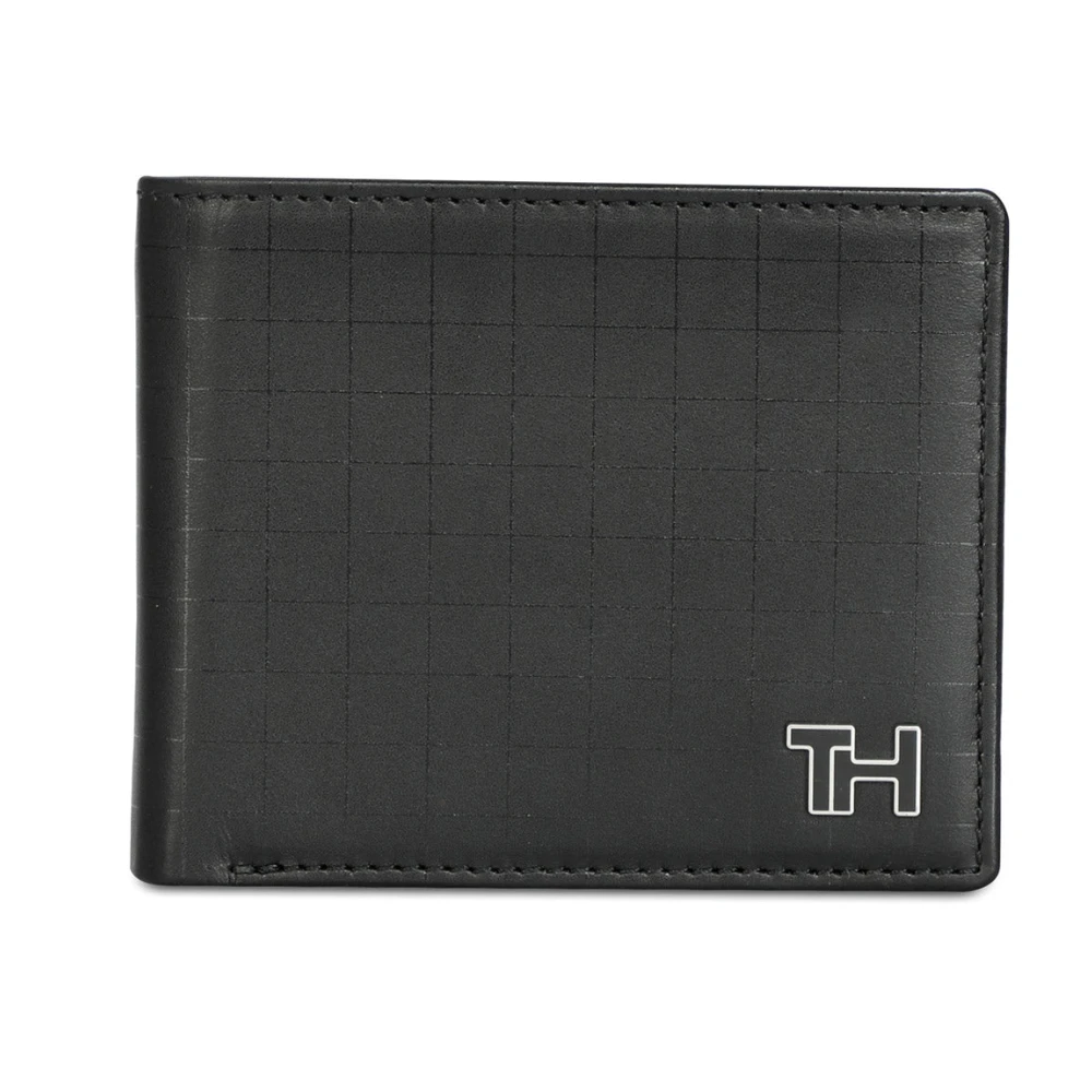 محفظة تومي هيلفيغر للرجال - لون اسود