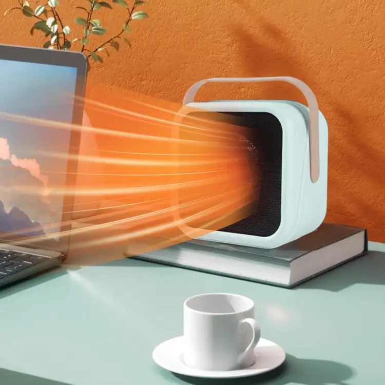 دفايه كهربائية،عمودية صغيرة الحجم - مدفأة صغيرة مثالية للاستخدام المنزلي والمكتبي