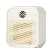 دفايه مكتب صغير الحجم بتصميم عصري، هادئ التشغيل، يوفر دفئًا مثاليًا في الزوايا، مثالي للاستخدام