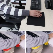 مسند ذراع للكمبيوتر بتصميم مريح وقابل للتعديل لدعم الذراع والكتف للمنزل والمكتب
