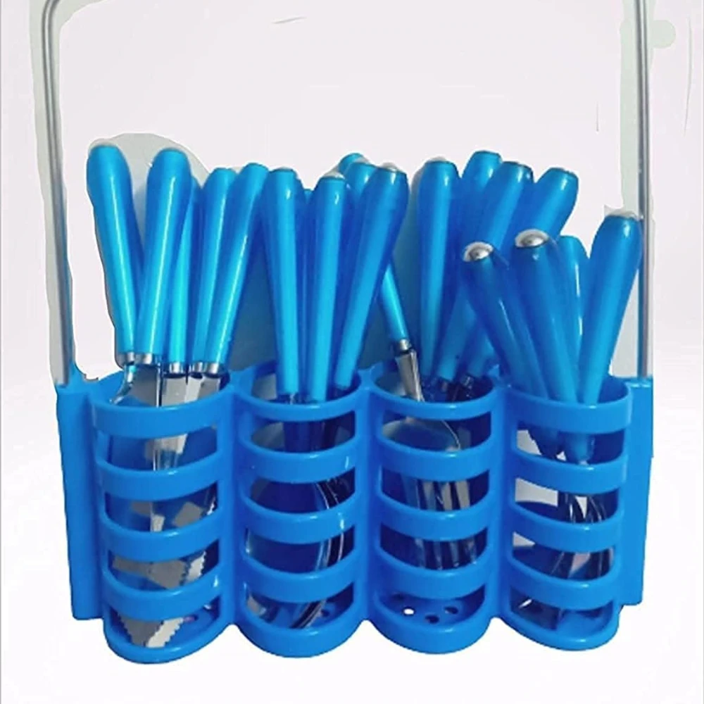 طقم معالق - شوك - سكاكين مكون من 24 قطعه