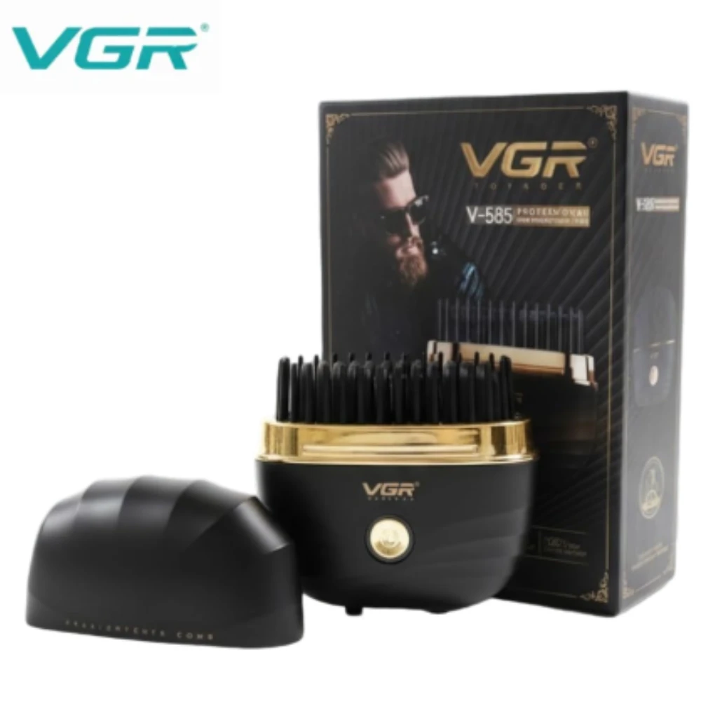 مكواه  الدقن الكهربائي الاحترافي VGR V-585  (اسود)