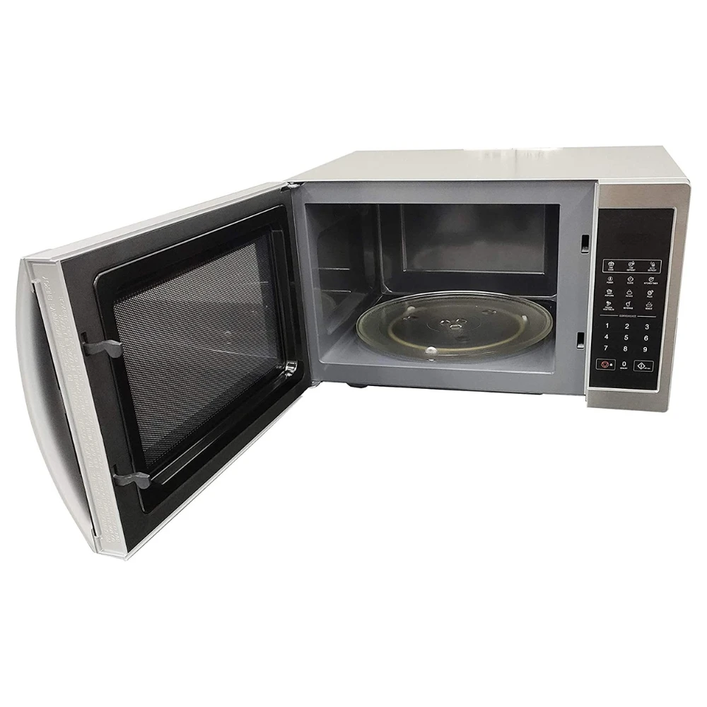 ميكروويف شارب سطح الطاولة، سعة 34 لترًا، 1000 واط، فضي - R-34CT(ST)