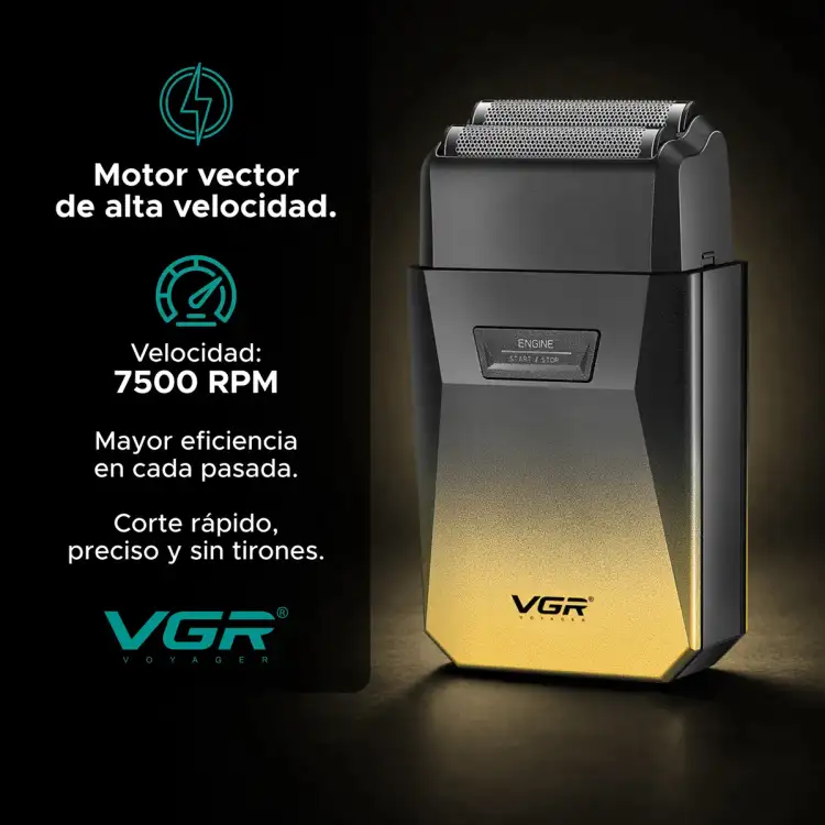 ماكينة حلاقة كهربائية احترافية للرجال Vgr V-372
